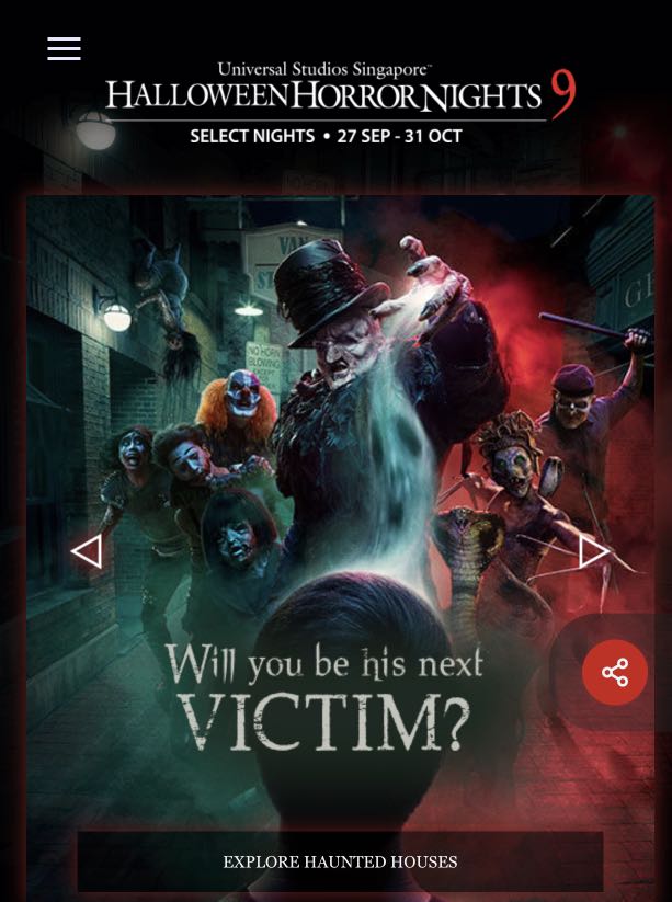 Halloween Horror Nights 9 (opendated ticket), Tickets & Vouchers