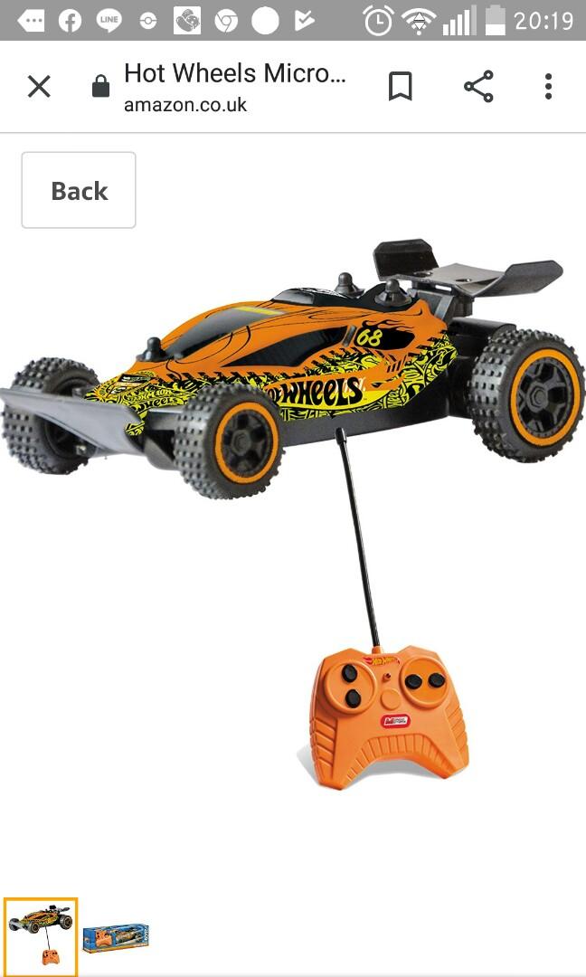 hot wheels rc buggy