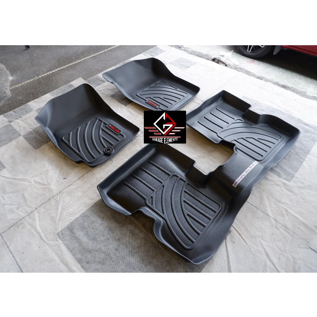 Hyundai Eon New Gorilla Mats Deep Dish Matting 2 Rows