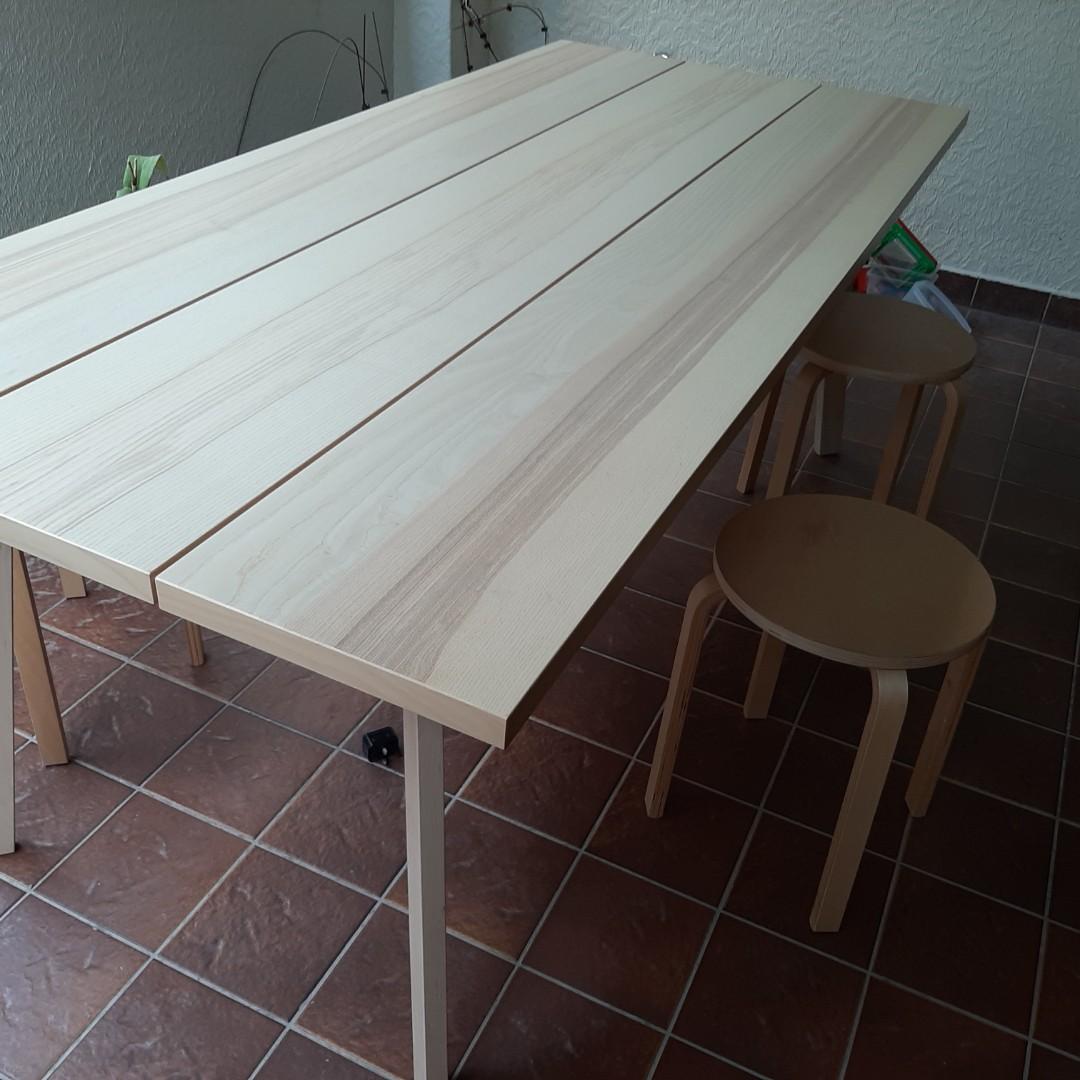 Ikea 8 Person Dining Table Stools And Bench Furniture Tables Ikea 8 Person Dining Table Stools And
