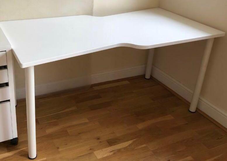 Ikea Study Table Hissmon 22339 Furniture Tables Chairs On Carousell