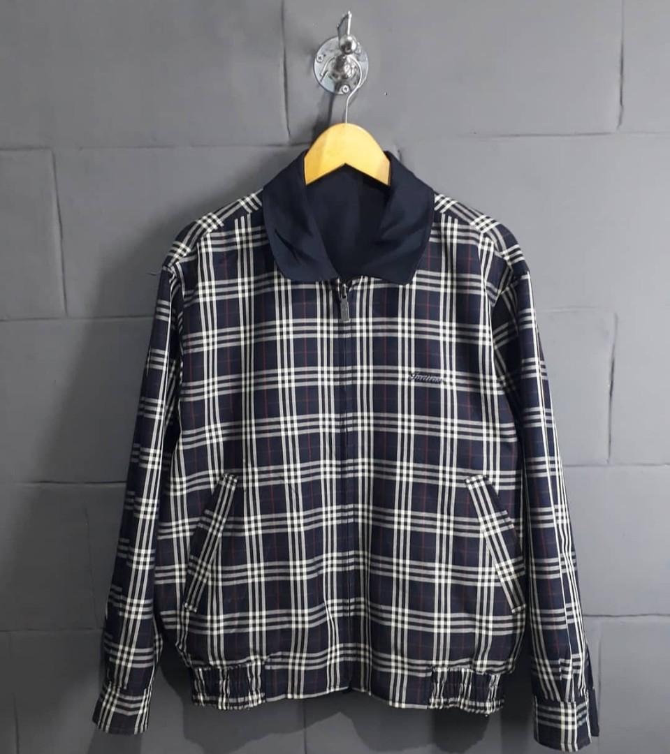 Checkered work jacket clearance