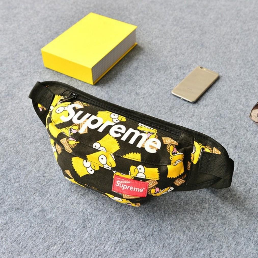 supreme bolsas 18ss waist bolsa fanny pack