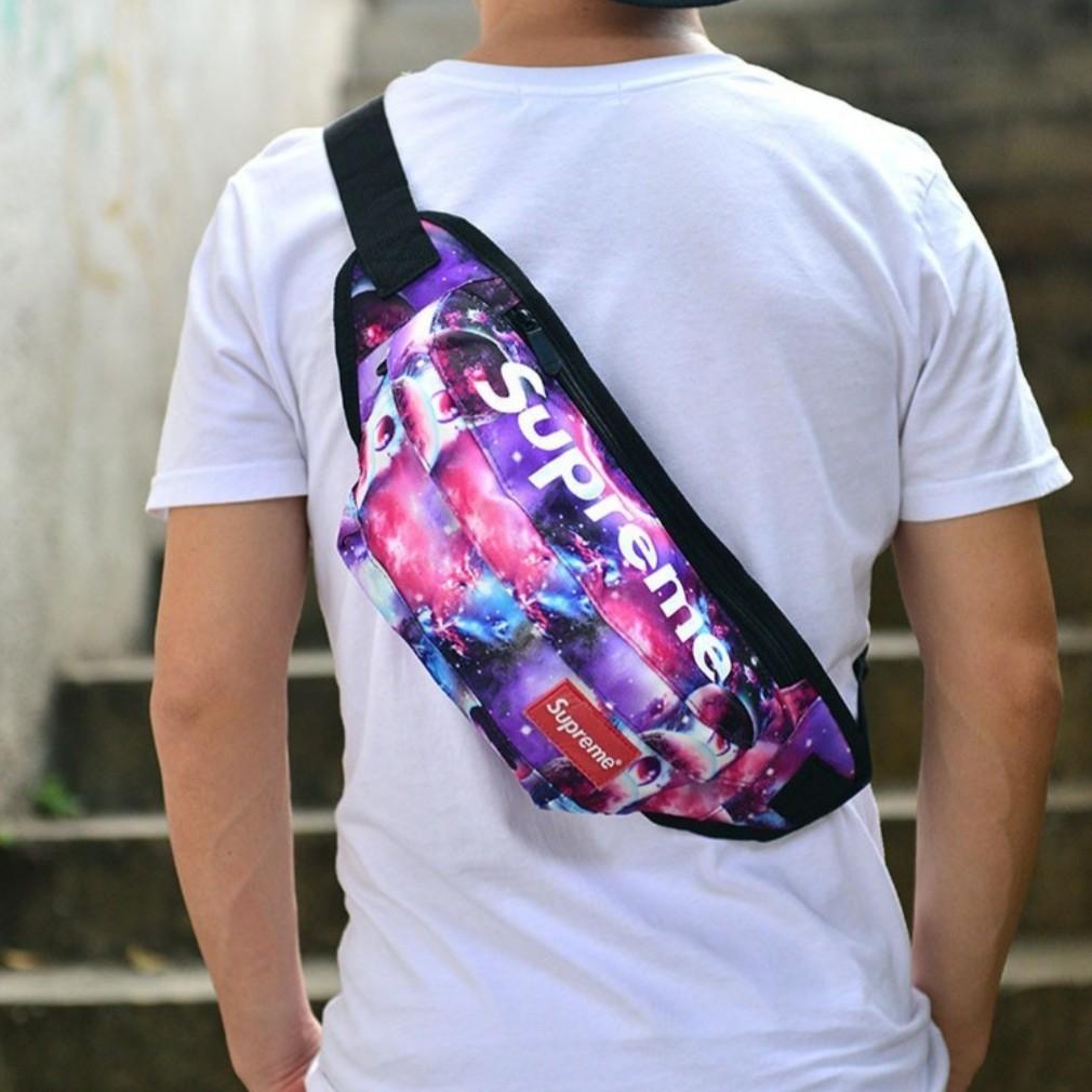 Supreme galaxy fanny pack deals