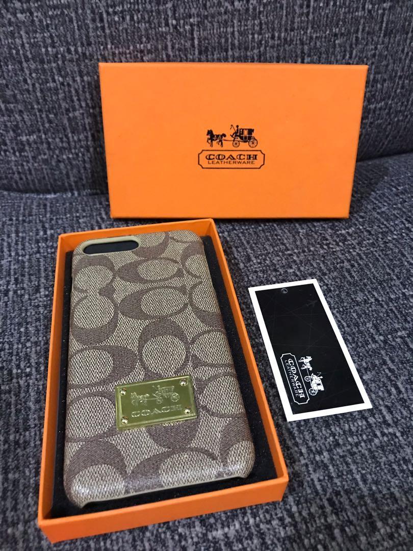 iphone 8 plus coach wallet case