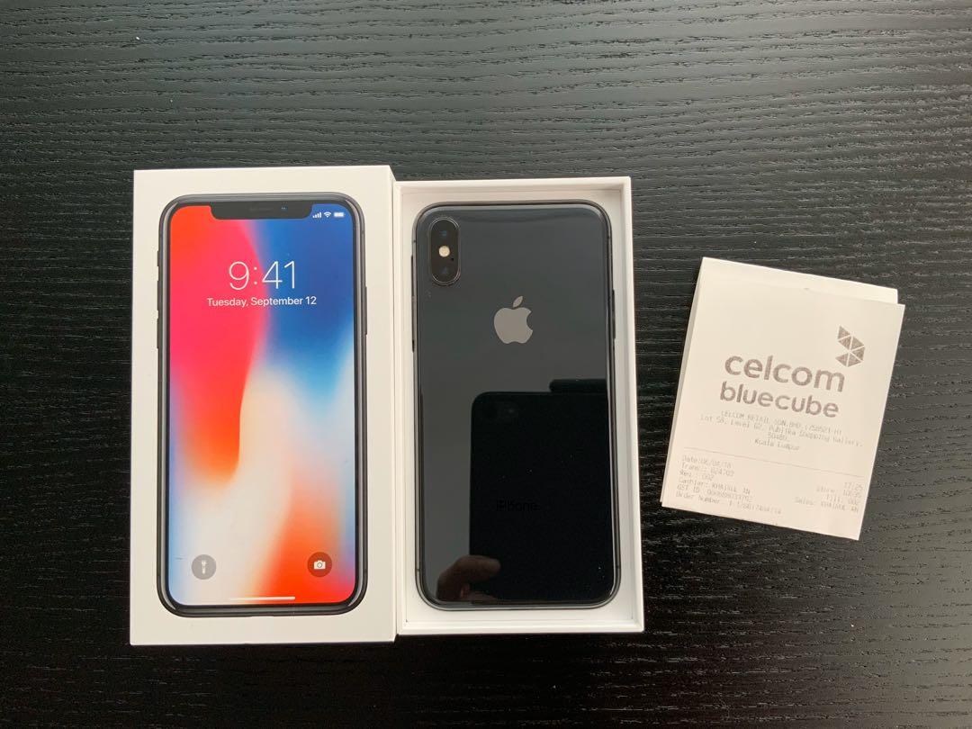 Iphone X 256gb Celcom Malaysia Mobile Phones Tablets Iphone Iphone X Series On Carousell