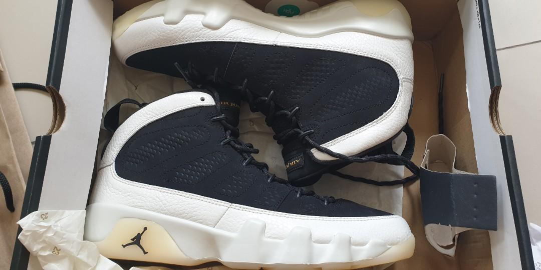 Jordan 9 (Category: Sneakers) located in Paranaque City. Submitted by import_tuner (Listing ID 252552880, Image 1). Description: Brand New Jordan 9 Basketball Shoes Original pair Complete with Box and Receipt Size 9.5us.