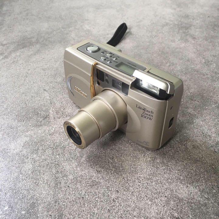 kamera analog nikon lite touch zoom 100w