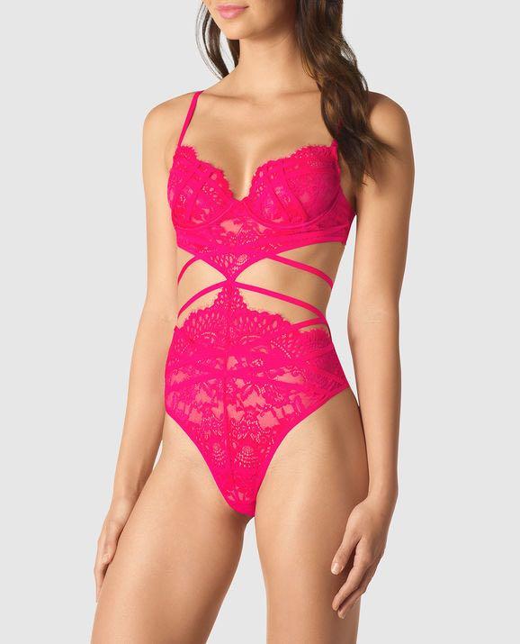 la senza pink bodysuit