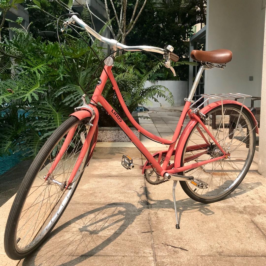 LINUS DUTCHI 3 PINK 3 SPEED M SIZE Sports Equipment Bicycles