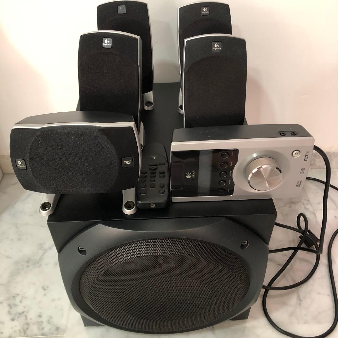 Z-5500 5.1 Digital Surround Sound Speaker System by Logitech, Audio, Speakers Amplifiers on Carousell
