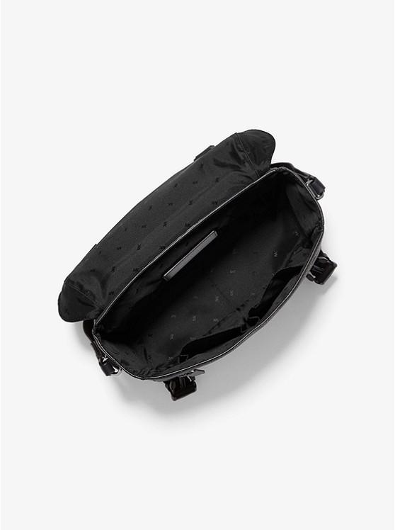 Greyson pebbled hotsell leather messenger bag