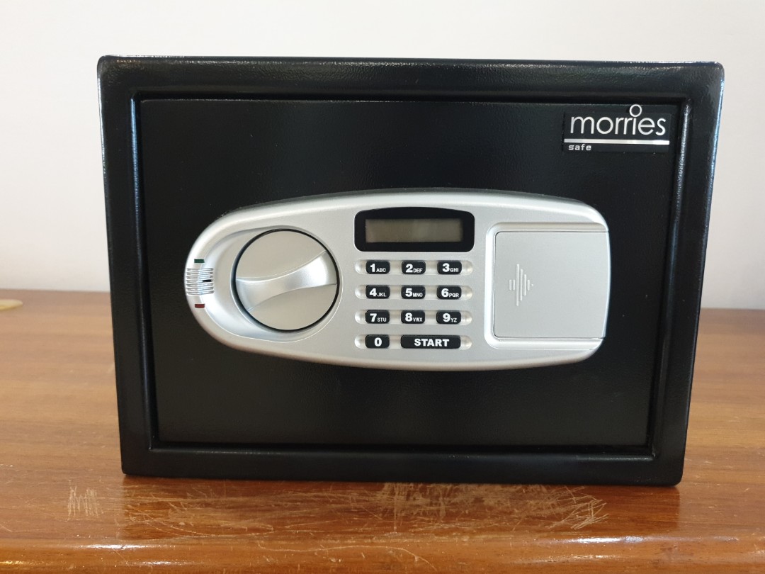 Morries Electronic Digital Safe, Furniture & Home Living, Bathroom & Kitchen Fixtures on Carousell