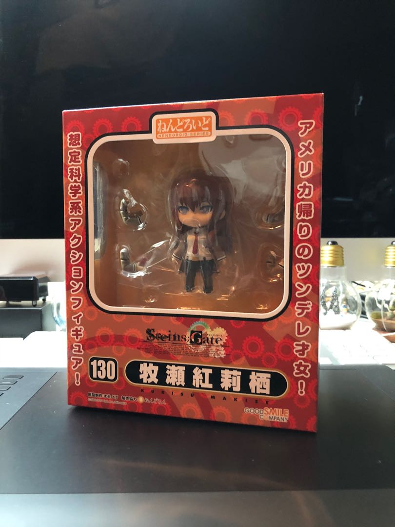 Nendoroid 黏土人130 Steins Gate 命運石之門牧瀨紅莉栖 玩具 遊戲類 玩具 Carousell