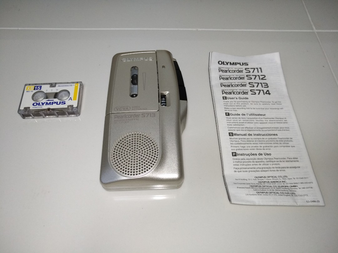 Olympus Analogue Voice Recorder S713, Audio, Voice Recorders on Carousell