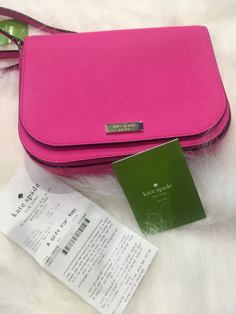 Original Kate Spade Laurel Way in Peony Pink, Women's Fashion, Bags &  Wallets, Purses & Pouches on Carousell