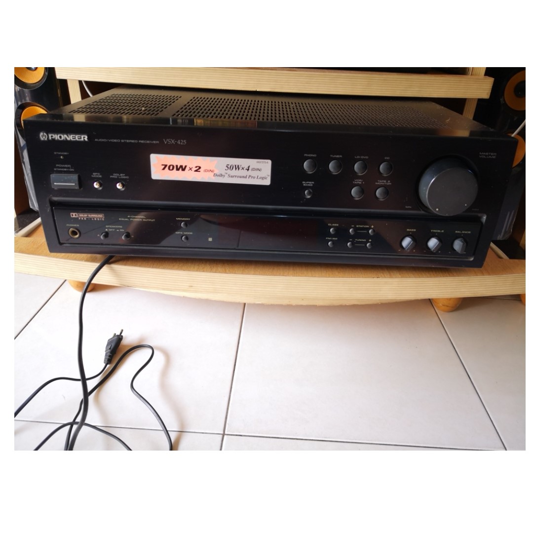 Pioneer Audio/Video Stereo Receiver Model VSX-425, Audio, Other Audio ...