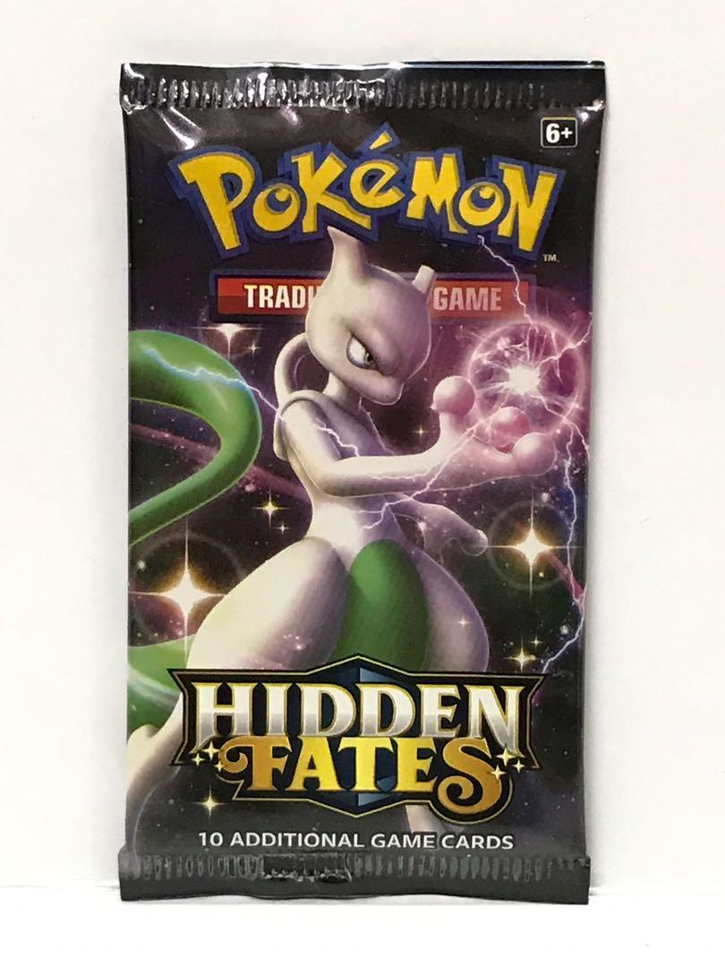 Pokemon hidden fates booster pack 1x