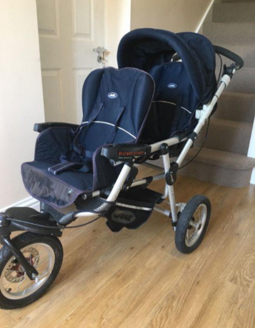 Power Jane twin stroller