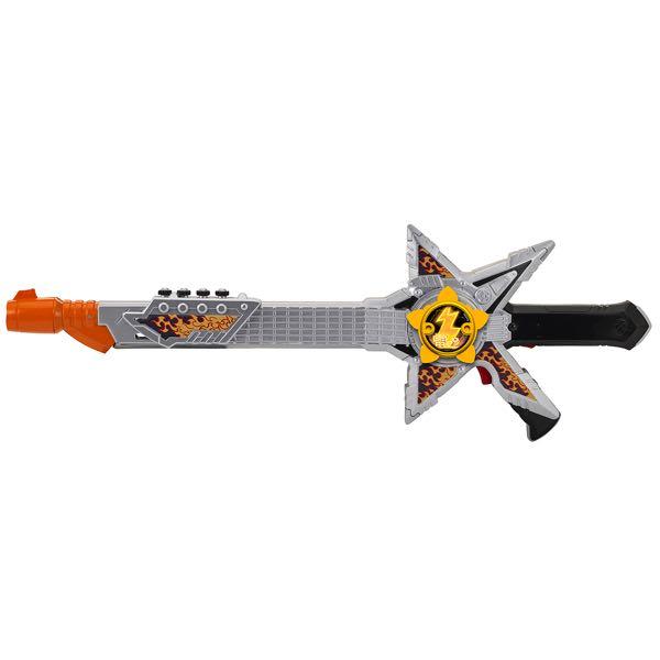 Power Ranger Ninja Steel DX Rockstar Guitar Blaster, Hobbies & Toys ...