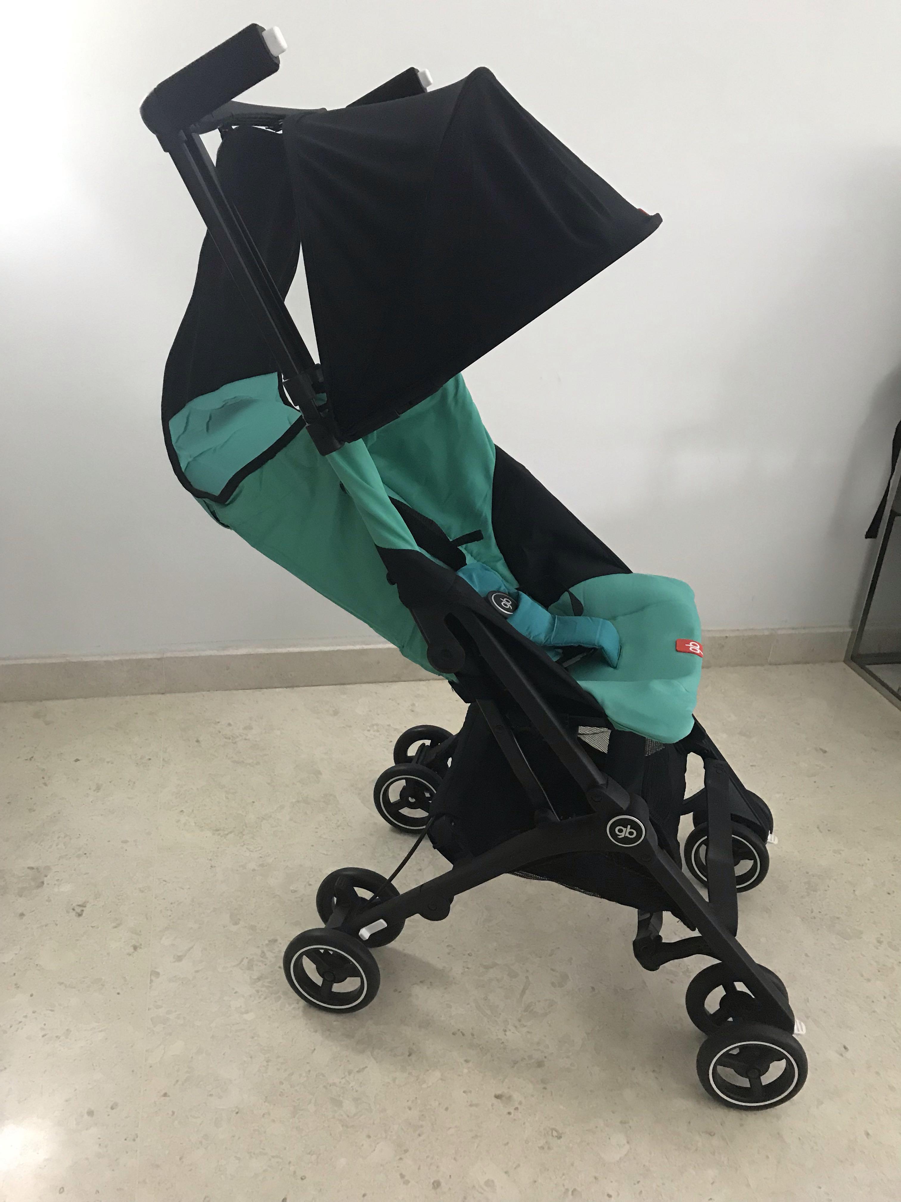 Pre loved GB Pockit Plus Gold Stroller 2018 RECLINENABLE