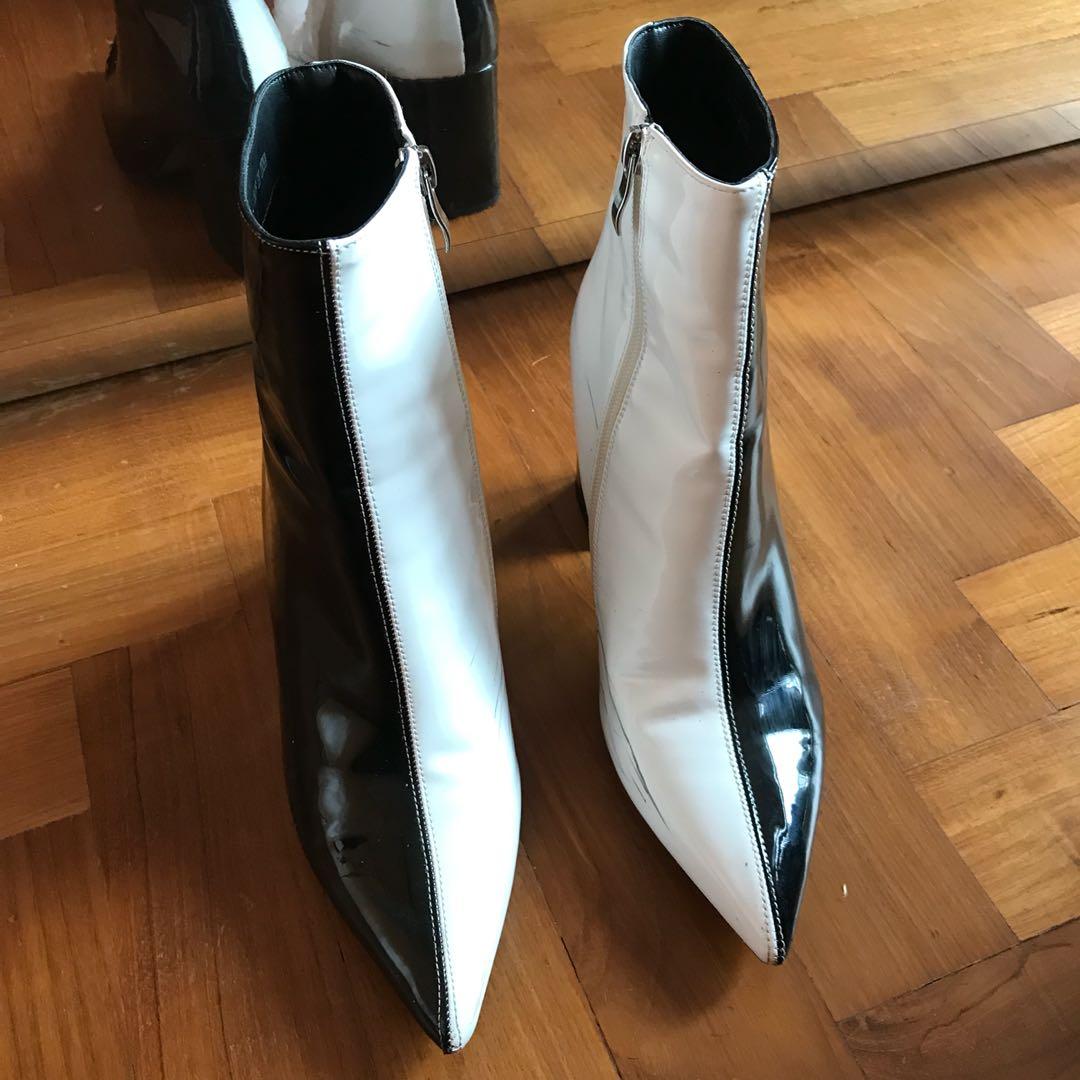 Public Desire Chaos Two Tone Boots