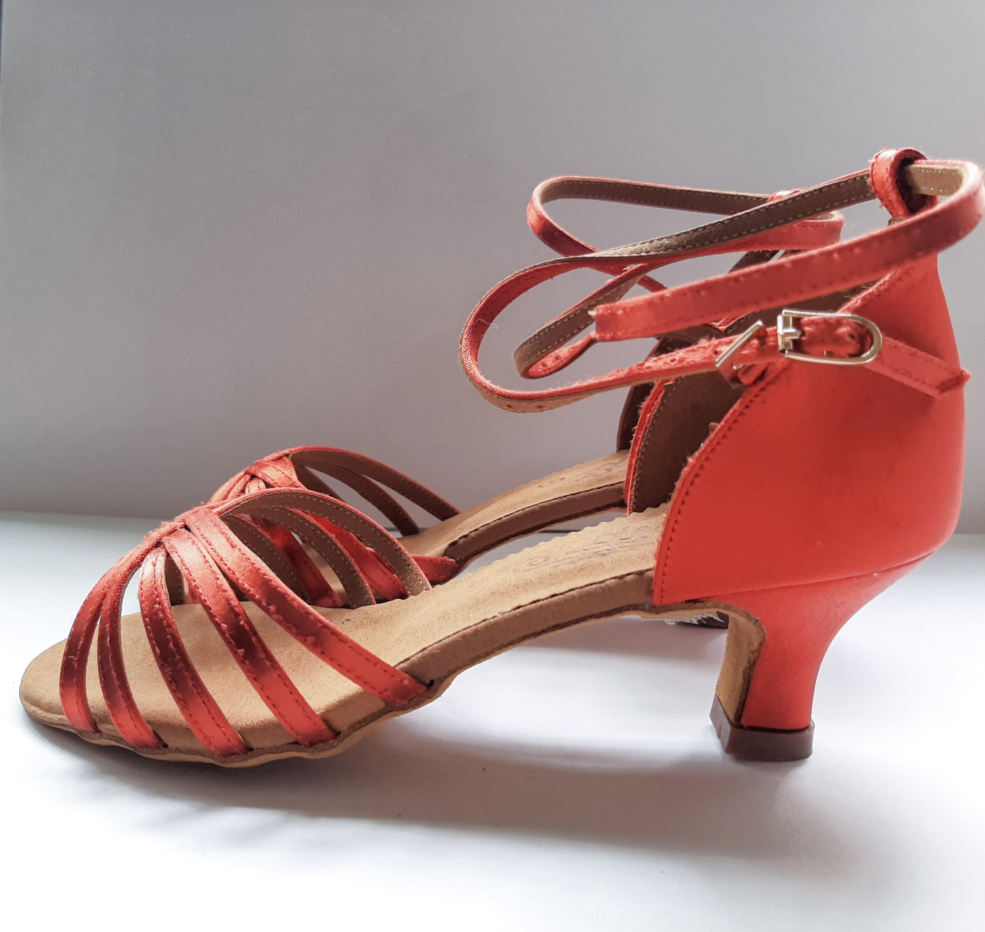 BN Red Latin Dance Shoes