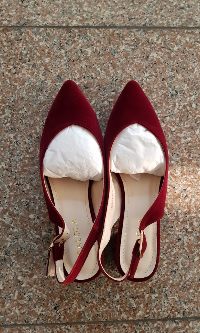 Red Velvet Shoes, Fesyen Wanita, Sepatu di Carousell