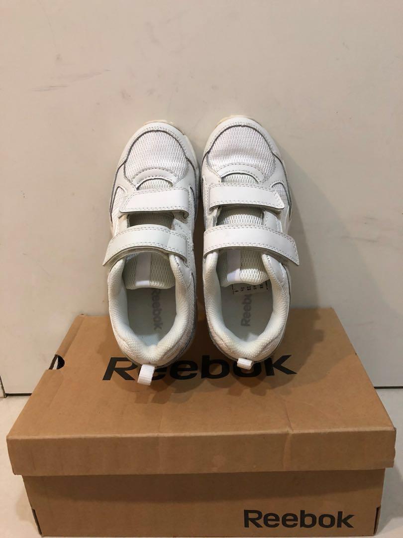 reebok white school shoes