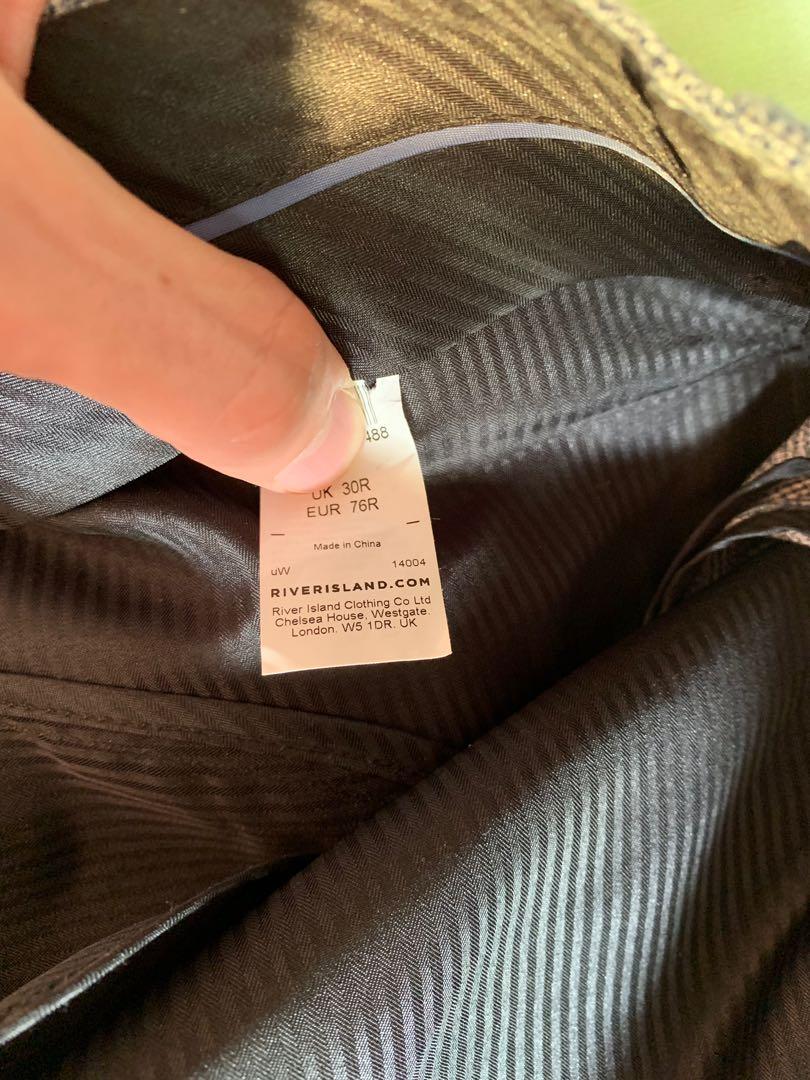 River Island Trousers Men S Fashion Clothes Bottoms On Carousell