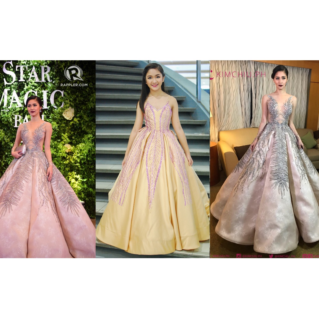 kim chiu ball gown