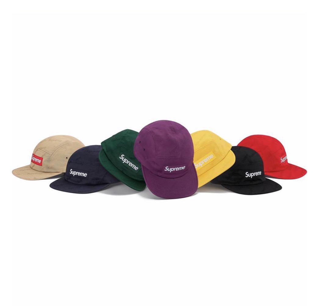 Jacquard logos outlet twill camp cap