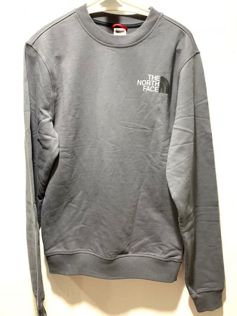 the north face split dome crew neck sweatshirt