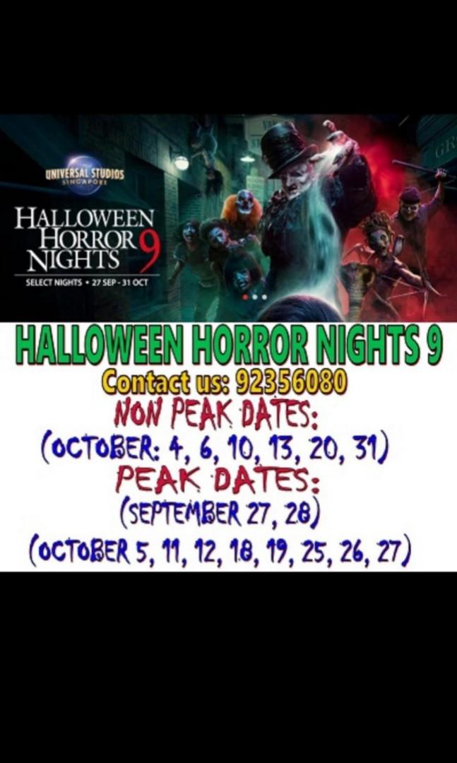 Halloween Horror Night 9 Universal Studios Uss Hhn 9 Peak Or Non