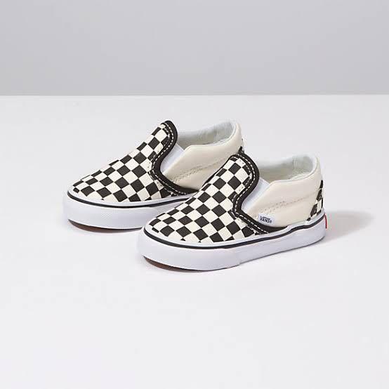 baby vans checkerboard