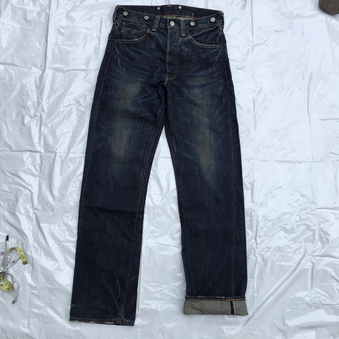 Vintage 1933 LEVIS LVC Made In Japan No Big E Denim Blue Jeans W30 L42,  Women's Fashion, Bottoms, Jeans on Carousell