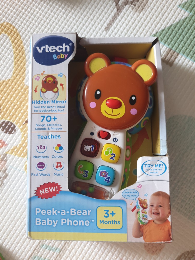 peek a bear baby phone