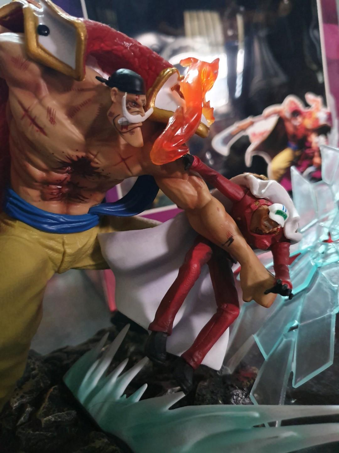 White beard vs akainu, Hobbies & Toys, Toys & Games on Carousell