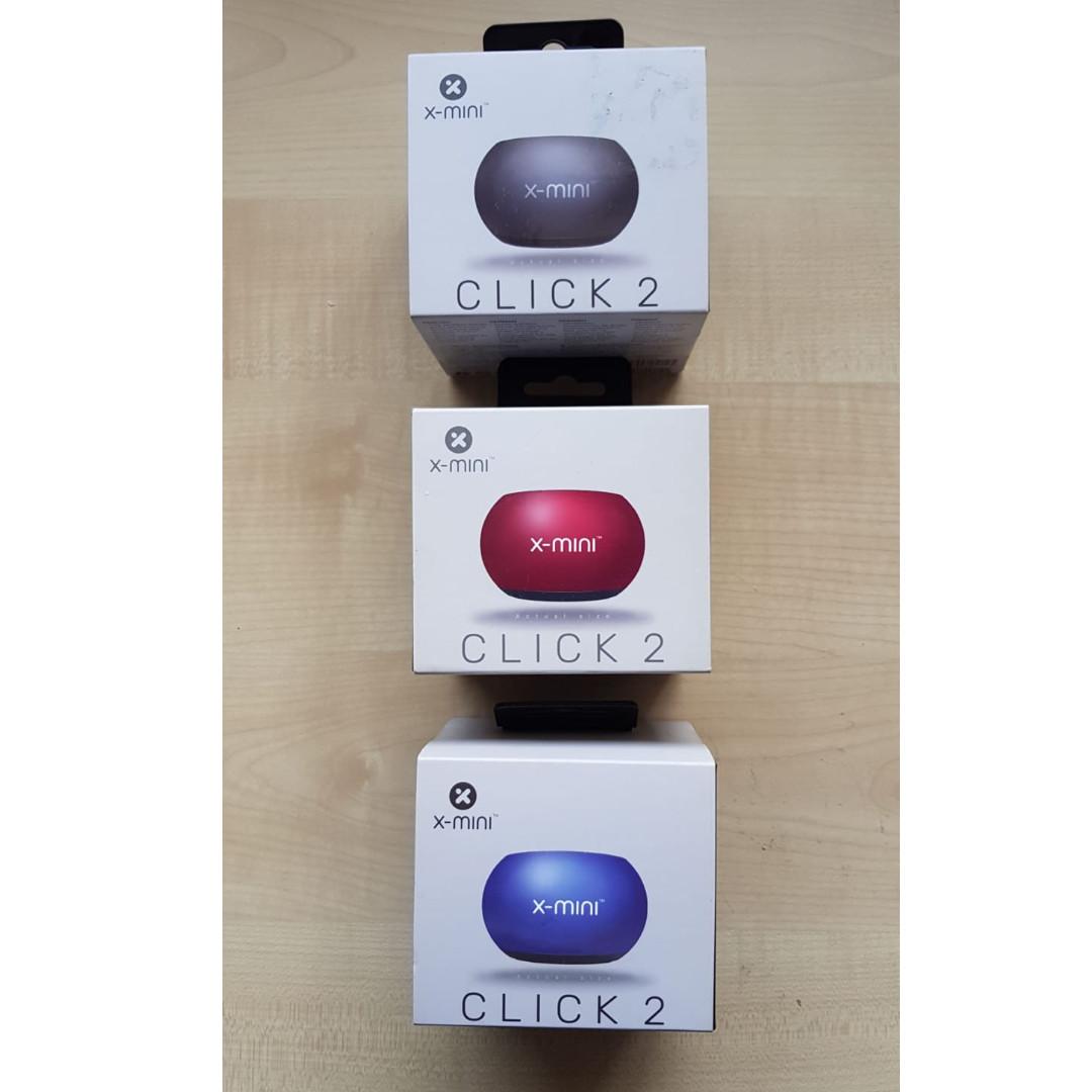 x mini click 2 speaker