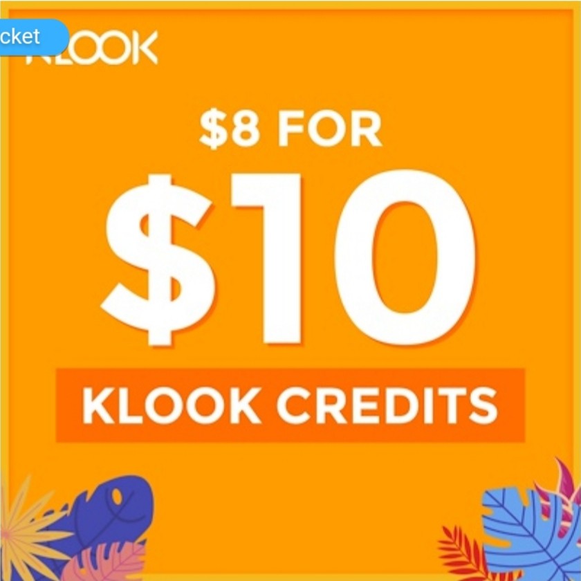 10 Klook voucher, Tickets & Vouchers, Vouchers on Carousell