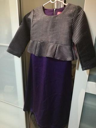 Kids peplum dress
