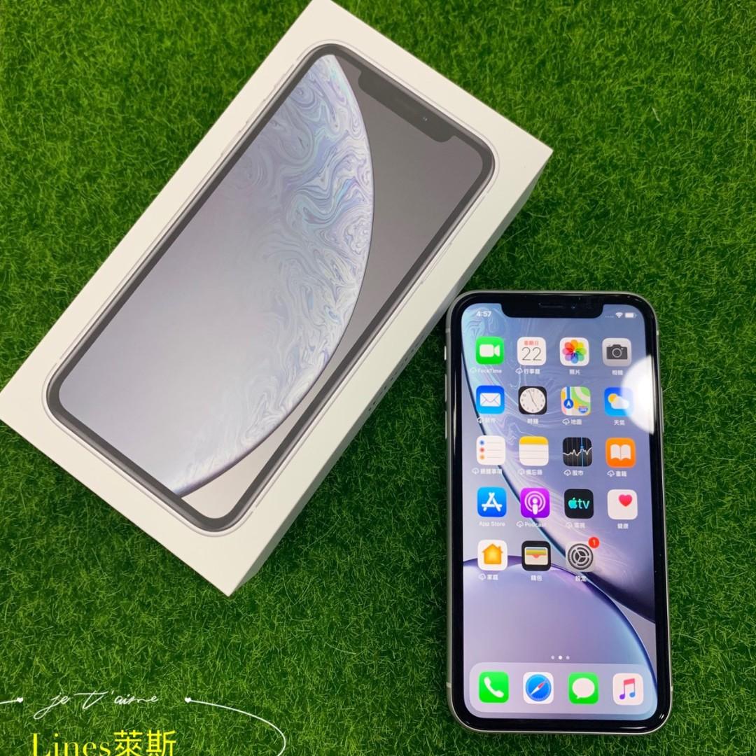 展示機apple Iphone Xr 128g 白色中古機二手機萊分期 手機平板 蘋果apple在旋轉拍賣