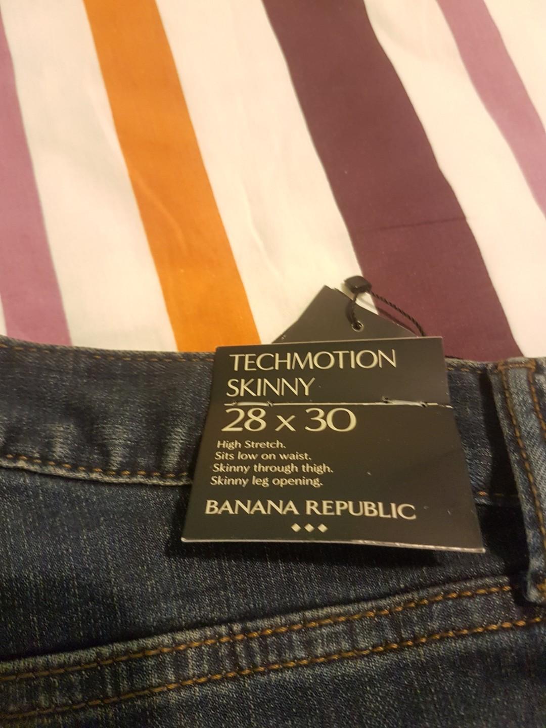 banana republic skinny techmotion