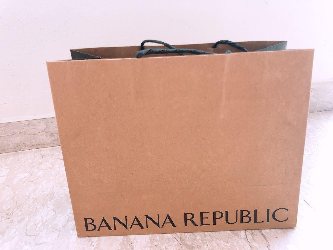 Banana republic shopping best sale bag