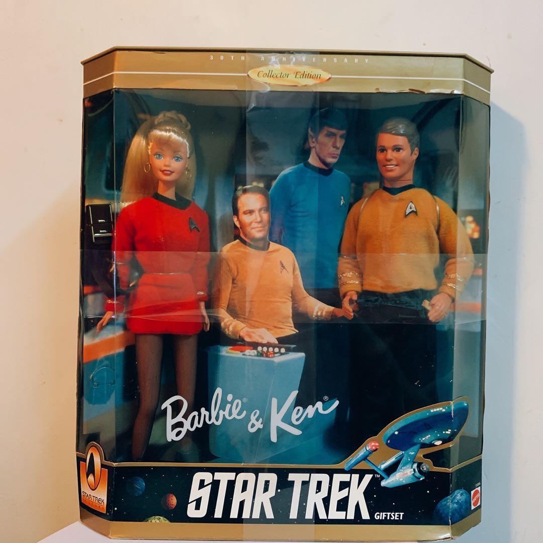 star trek 30th anniversary barbie and ken