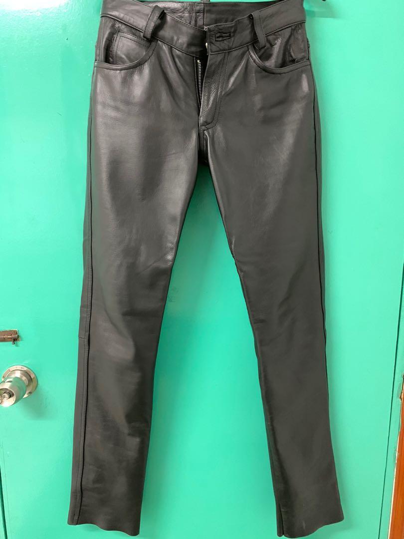 Bockleder leather pants, Men's Fashion, Bottoms, Trousers on Carousell