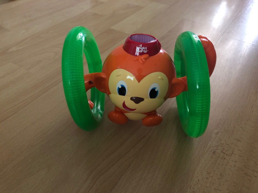 bright starts roll and glow monkey