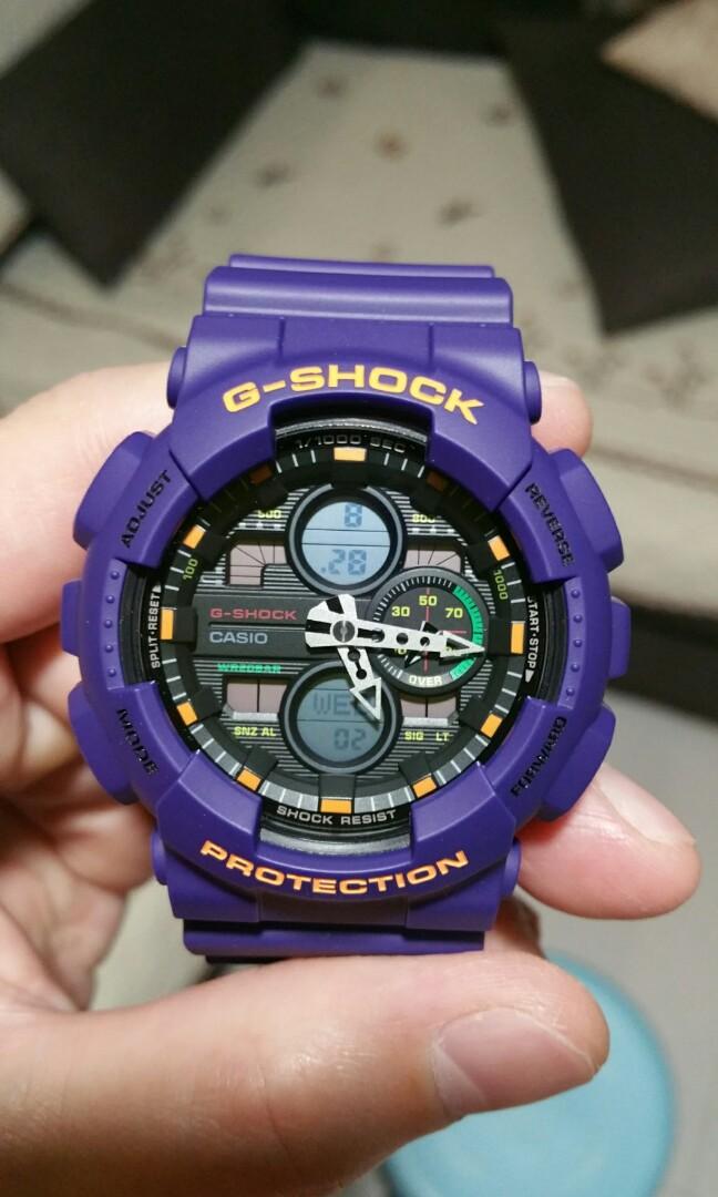 Purple g new arrivals shock watch