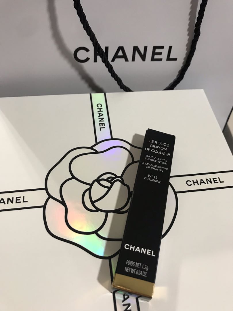 Chanel Jumbo Longwear Lip Crayon N11 Tangerine 100 Authenic Bn Health Beauty Makeup On Carousell