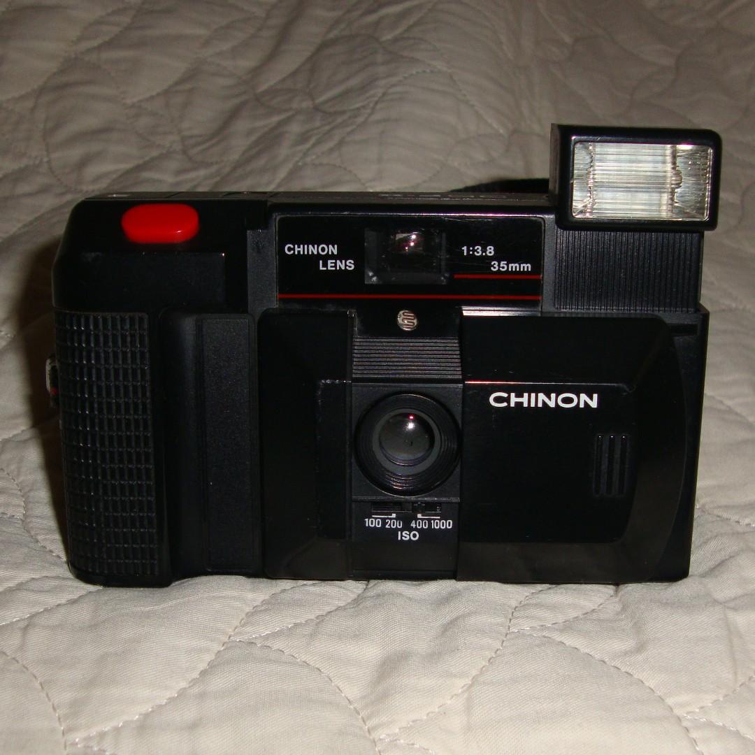 Chinon 35FII Film Camera, Photography, Cameras on Carousell